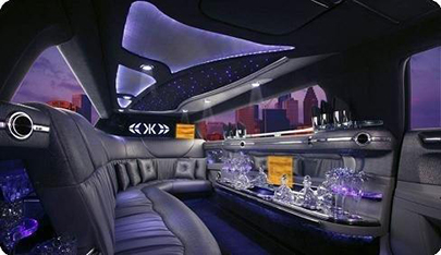Chrysler 300 Limo Interior